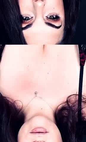 Busty brunette with big boobs rides cock