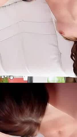 Strap on Girls Wild Lesbian Threesome Fuck