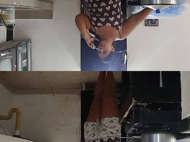 I'm a Chubby Colombian Whore and I End up Fucking My Neighbor Since My Cuckold Husband Is Never Around.