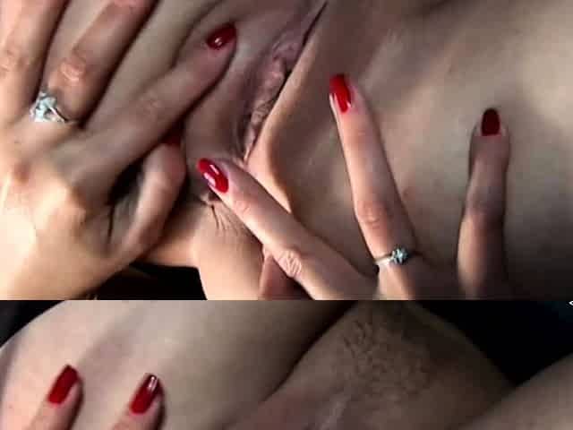 Lesbian Eve Angel licks big boobs
