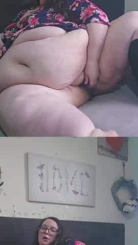 SSBBW Orgasm in a Sun Dress