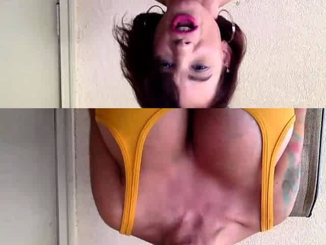 Big boobs milf masturbates with her dildo