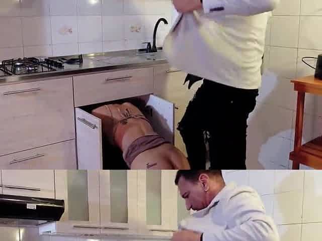 MY BOSS CAUGHT ME STEALING HIS CASH AND GIVES ME A WILD SCREW - ABBY CARTER