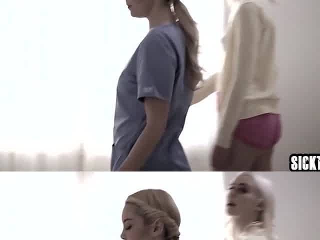 Hot Massage Professional Massage Blonde And Guy Came