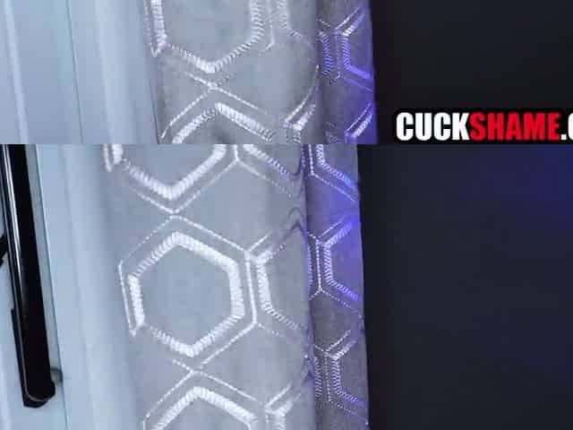 Cuckold spouse watching wife suck & screw bbc on Fresh Year's Eve