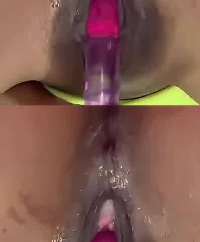 Moist cunt banging and exploding cum