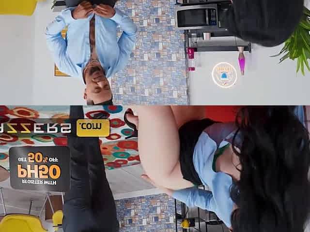 BRAZZERS - Yhivi Enjoys A Nasty Office Three-some With Her Spouse And The Fresh Hire