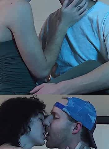 Giving a kiss Very Hawt Tiny Girl - Compilation two