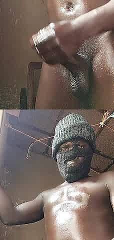 Easy wats also offload cum from the massive Afro PENIS