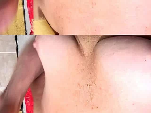 MILF Damina Solo In Shower