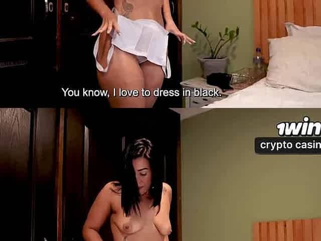 Latina with giant caboose gets dressed, then has harsh fuckfest - greatest XXX!