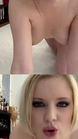 Blonde slut wants more dicks