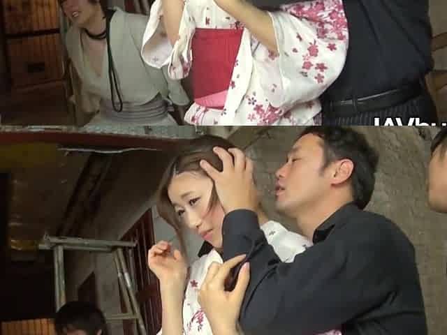 Natsume gets picked by horny man and fucked like a slut
