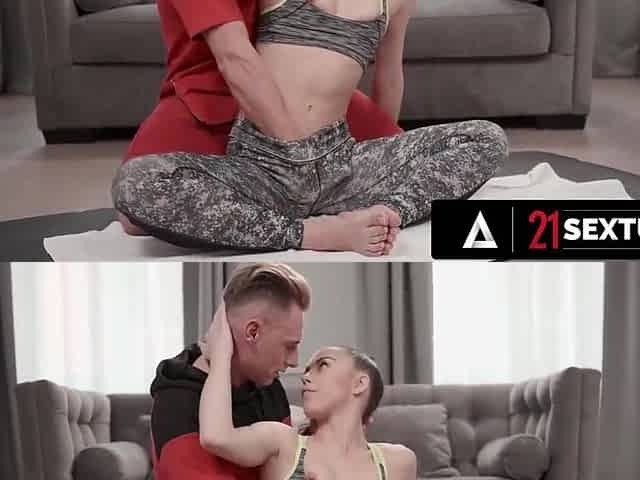 Gorgeous Girl, Anastasia Brokelyn And Marcello Bravo In Rides And Sucks A Big Dick Like A Queen