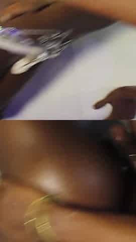 Overstretched This Dark Skinned Pussy. Threesome