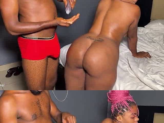 black vee gets oiled up and drilled by general