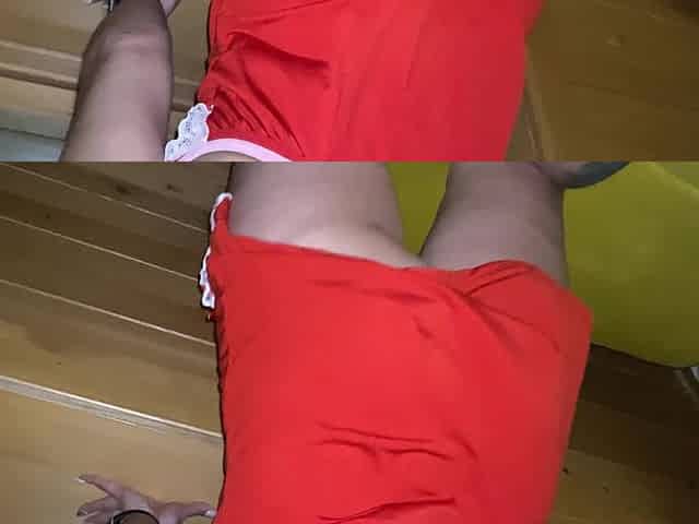 Cleaning Lady Was Fucked During Cleaning in Front of the Window, Female Cum
