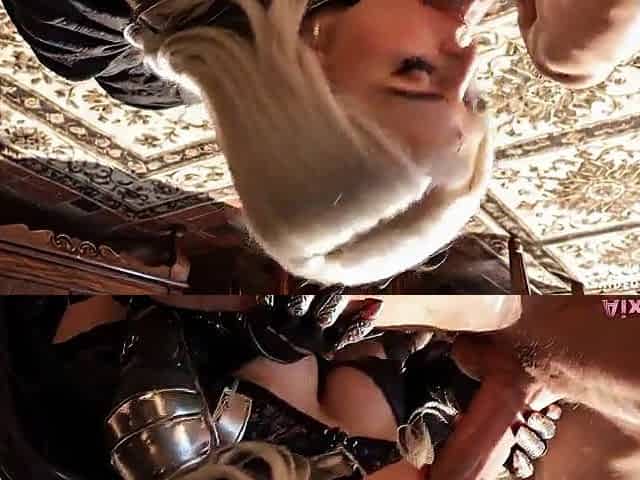 Medieval Sex with a Sexy Golden-haired in a Castle, Filling Her with Cum (AI-Generated) AixXxShaD