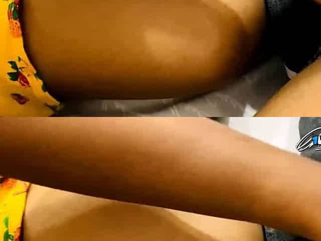Sri Lankan best gal cheating girlplayfellow, bare chick with big congenital titties and puffy nipples, railing step sisters tigh