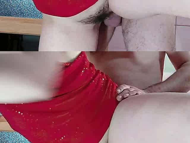 MAN FAST CUM ON BUSHY SNATCH WIFE