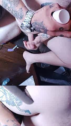 Playing with my thick shlong home alone
