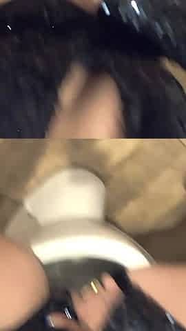 Bathroom Pee Fetish in Shiny Outfit. Pvc Dress Toilet Tease and Dirty Talk