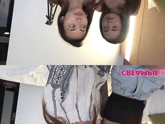 Creampie Trio with 2 hawt Thai angels