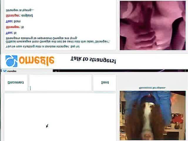 see rod while jizz on OMEGLE
