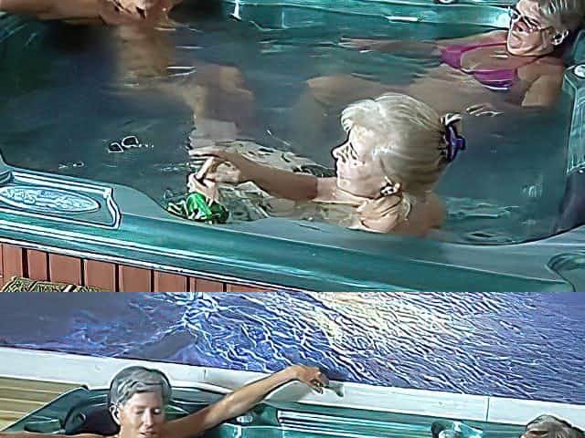 Ever Take A Peek In An All Female Mature Sauna With Branka, Deisi And Yolina