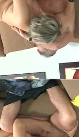 Old MILF with Glasses Fucked and Filmed