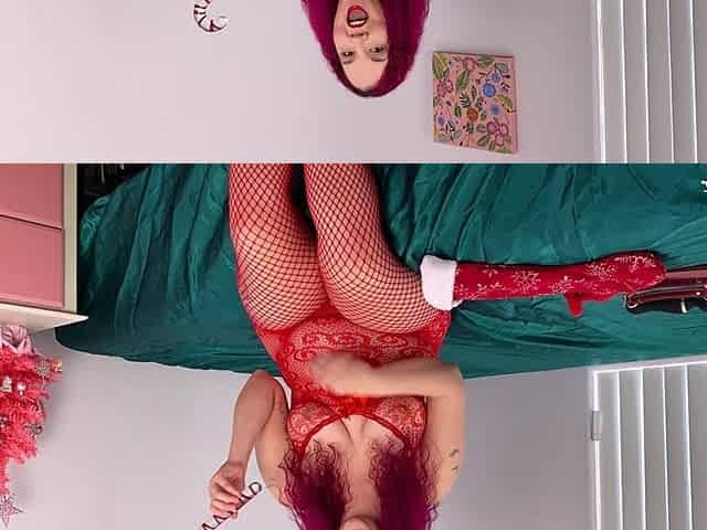 Christmas Anal Ass to Mouth Nipple Clamps Ballgag Paddling