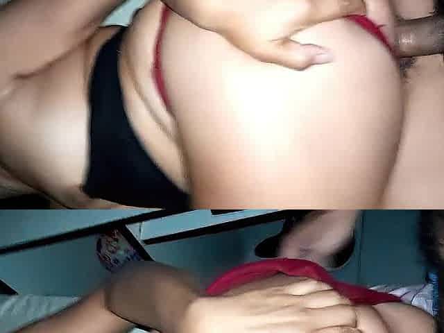 Eating the appealing soaked vagina of my real daughter-in-law, unfaithful bitch PAMELA CASTILLO.