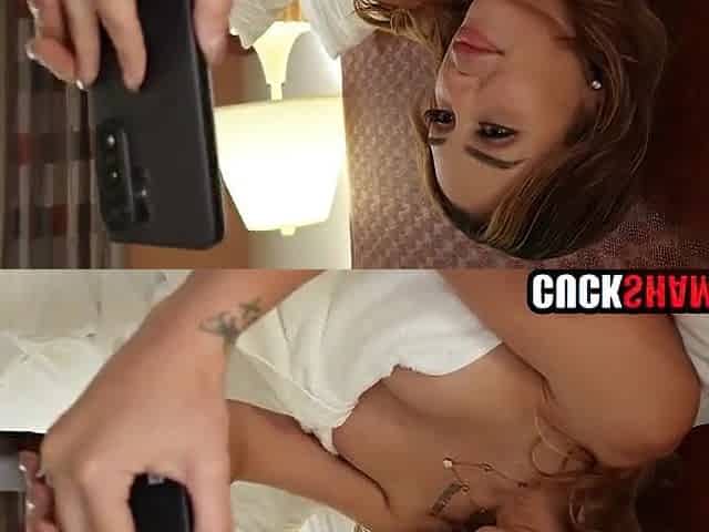 Wife Invites Muscle Dude To Her Room & FIlms It For Cuckold Hubbby