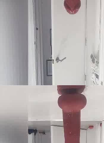 Sissy edging with large sextoy for me