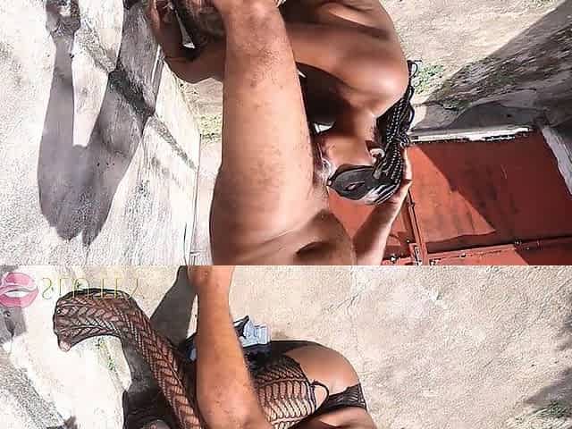 Outdoor Oral job in Africa - Part 4