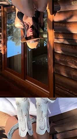 Hanna Miller Riding Dildo At Cabin In The Woods Onlyfans