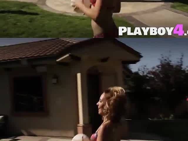 Hawt large breasts sweetheart and hawt mother I'd like to fuck enjoyed hawt posing by the car