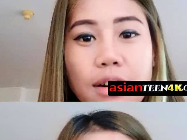 FILIPINA gets her small pussy pounded by HAIRY OLDER MAN