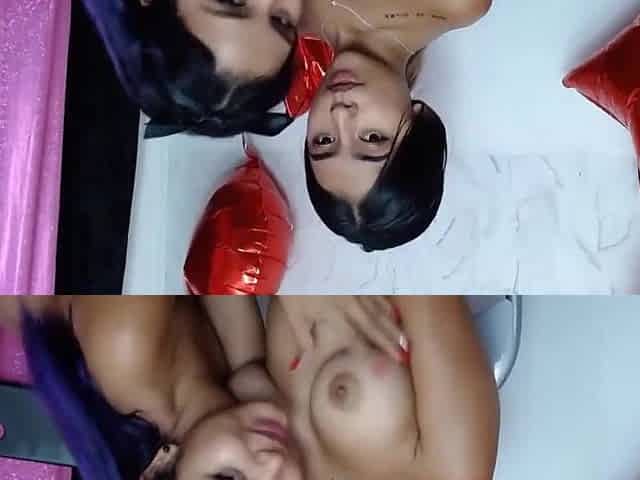 Venezuelan lesbian babes enjoying life