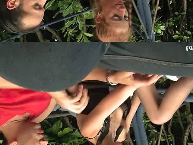 French Newbie Redhead Beauty Opens Legs And Mouth For Her