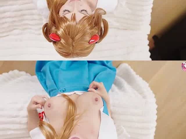 Glamorous redhead Luna Roulette gets a large dong and enjoys it