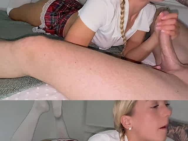 College angel tries Anal for the 1st Time and Likes it