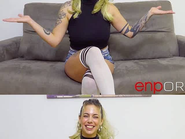 First Time Casting with a Youtube Girl: Lola Emme Testing by Jordi Enp