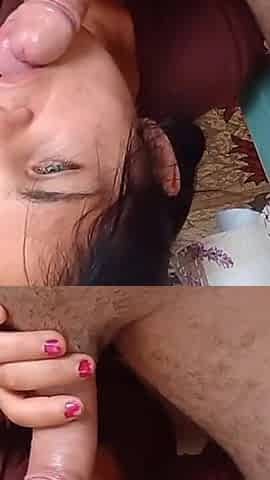 My Dad Makes Me Suck His Dick All Day and He Cums in My Mouth