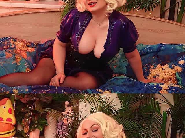 Stepmom in Latex, Indecent Talk Entice