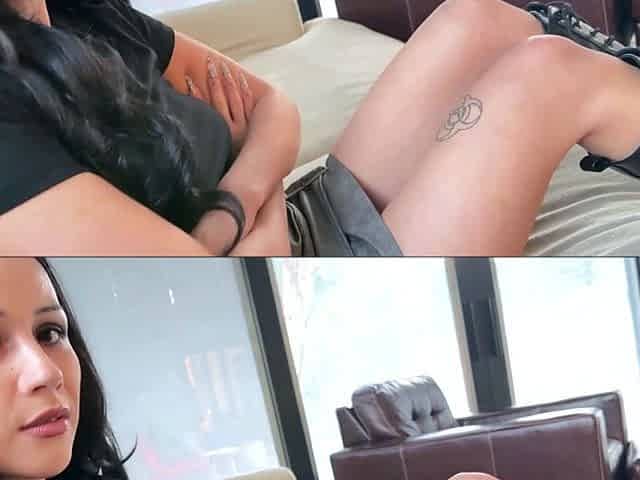 Goth best friend teasing and fucking like a good slut-