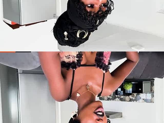 Amateur Ebony Teen Tight Pussy Stretched