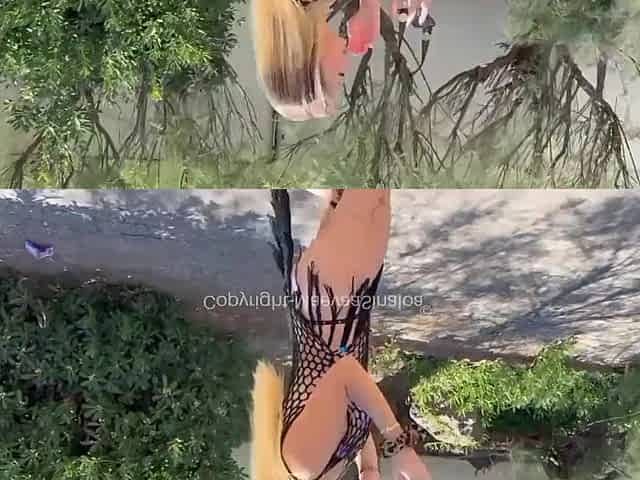 Maeva Sinaloa - Married woman discreetly gets banged in the street during the day