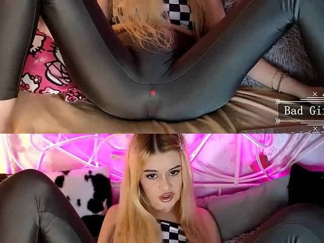 Petite skinny blonde big tits teen pussy playing - Teen