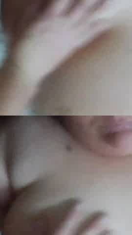 Bww Wife Jack Me off and Cum on Her Massive Huge Boobs